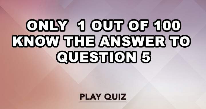 General Knowledge Quiz