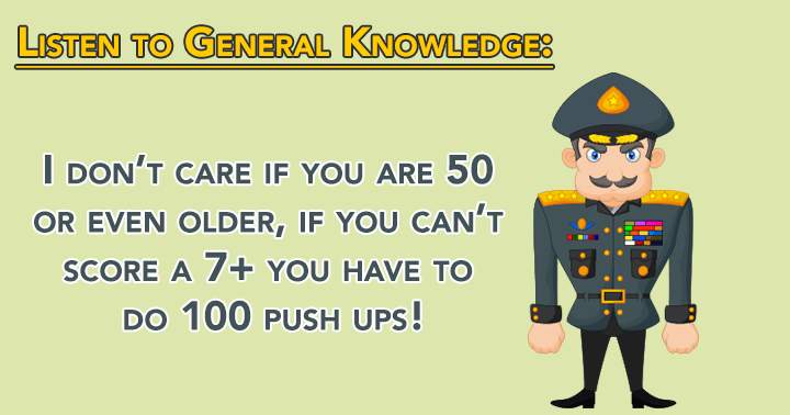 Watch out for General Knowledge