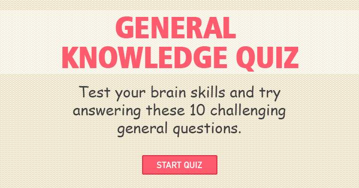 General Knowledge Quiz