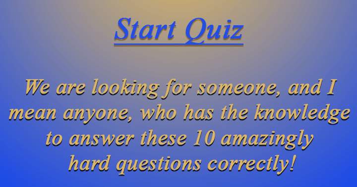 General Knowledge