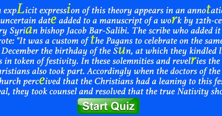 Banner for Literature Quiz