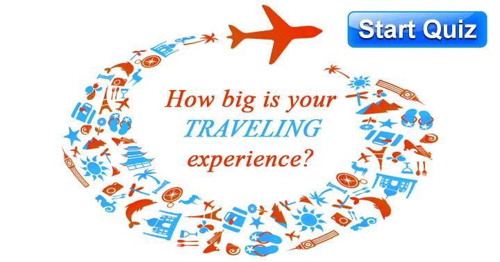 Banner for Do you have a lot of traveling experience? 