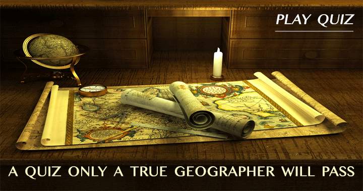 A geography quiz for the real geographer!