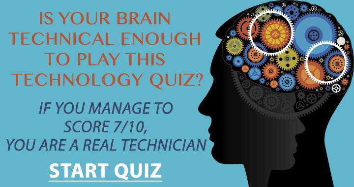 A Quiz For The Technicians Among Us!