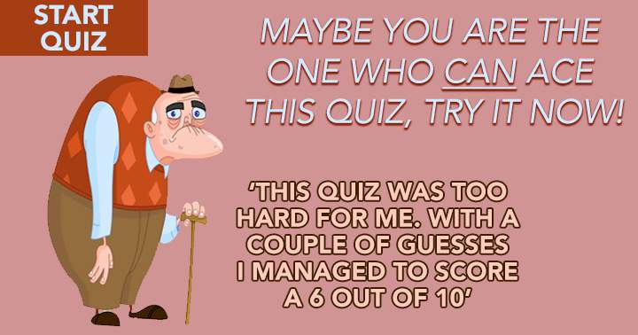 Can you ace this quiz?