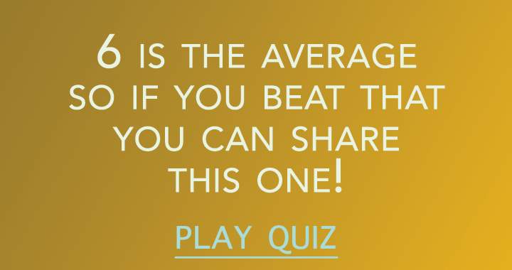 6 is the average so if you beat that you can share this one! 