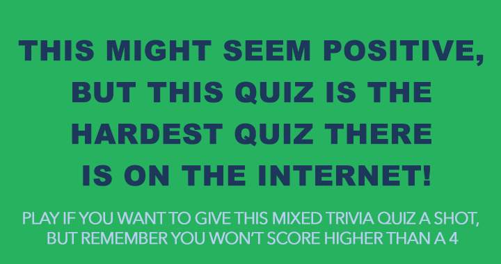 Mixed Trivia Quiz