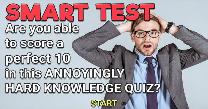 HARD Knowledge Quiz