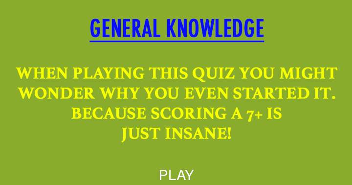 General Knowledge