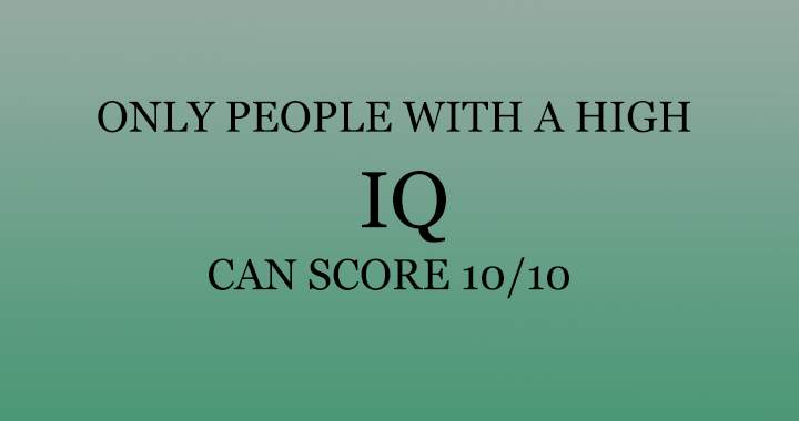 Do you have a high IQ?