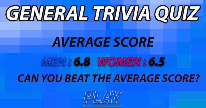 Can you beat the average score?