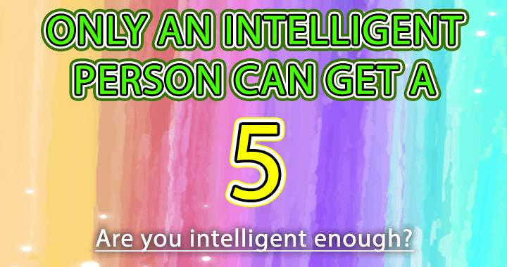 Are you intelligent? 