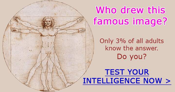 Test you intelligence with this quiz!