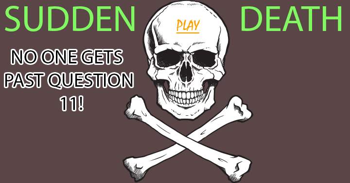 Sudden Death Quiz