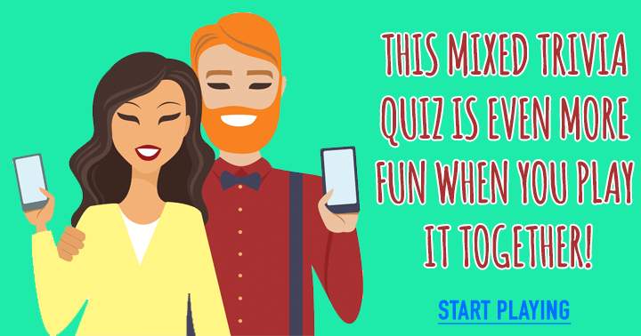 Banner for Trivia quiz with a mix of fun questions.