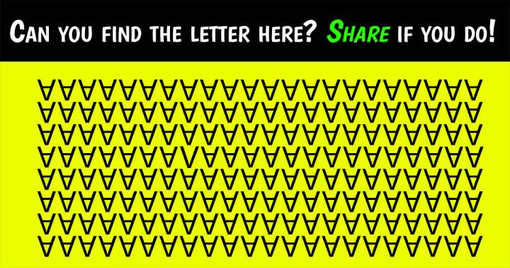 Are you able to locate the letter?