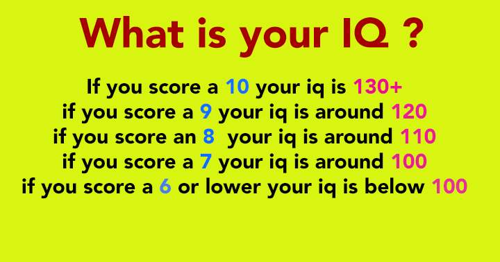 IQ Test for Trivia