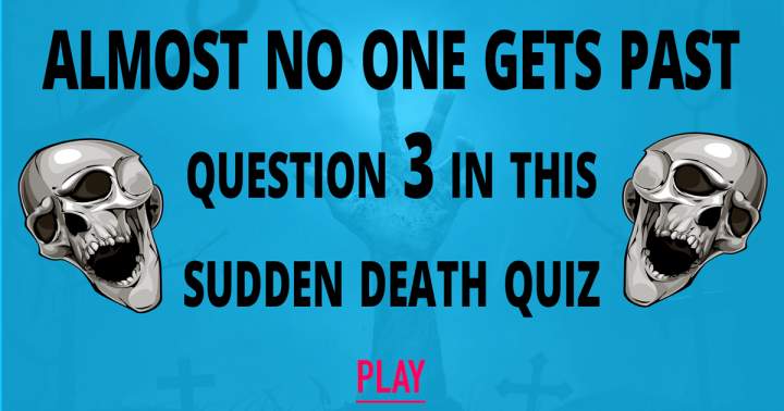 Quiz of Unexpected Demise