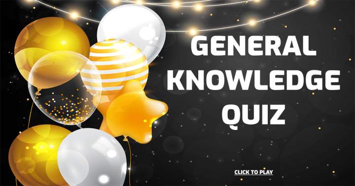 Banner for Quiz on General Knowledge.