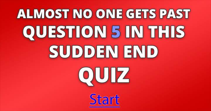 Banner for Quiz with an Unexpected Ending Mix