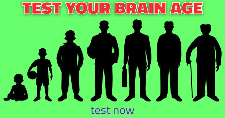 'Let's test your youthful brain.'