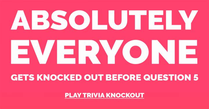 Banner for Knockout Trivia.