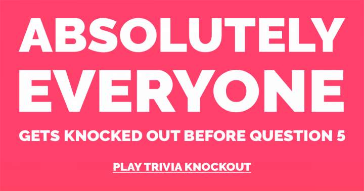 Knockout Trivia.