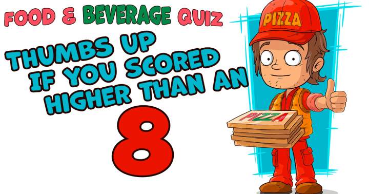 Quiz on Fresh Food and Beverages