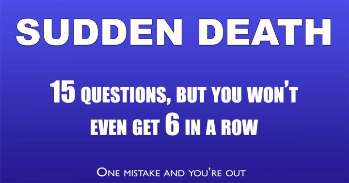 Banner for SD quiz that is absolutely crazy.