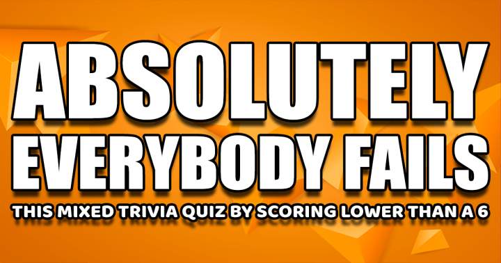 Banner for Trivial Mixture Quiz