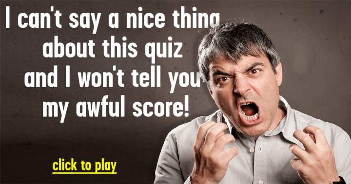 Challenging General Knowledge Quiz