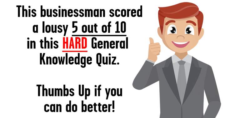 Challenging General Knowledge Quiz