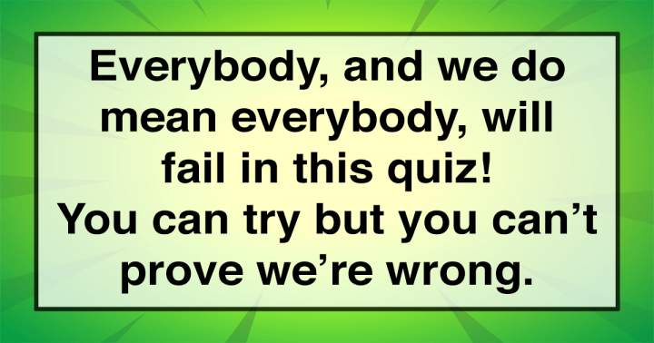 The Indomitable Knowledge Quiz.