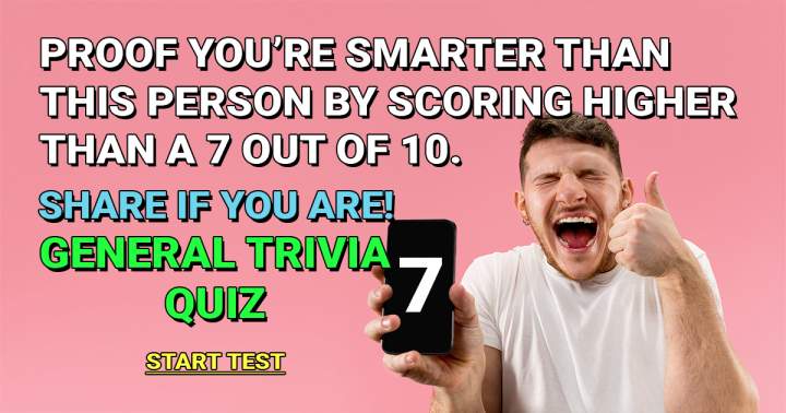 Quiz that tests your knowledge and poses challenges.