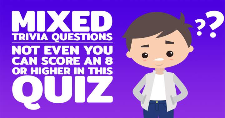 Banner for Trivia questions that are a combination of various topics.