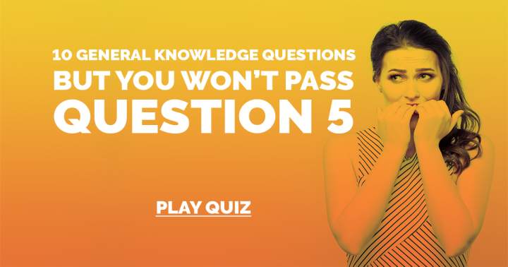 Banner for 'An assemblage of 10 questions encompassing general knowledge.'