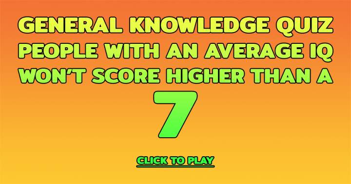 Banner for Quiz on General Knowledge