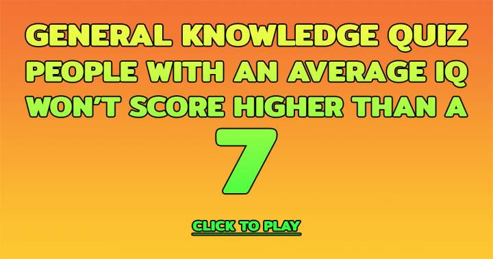 Quiz on General Knowledge