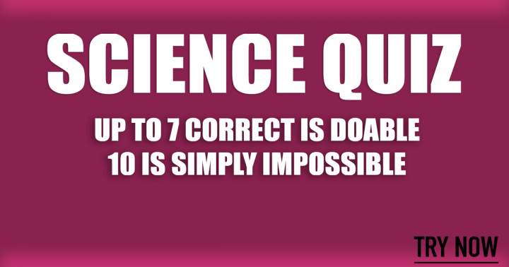 Banner for Science quiz that cannot be undone.