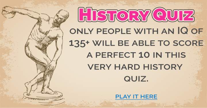 Challenging History Quiz