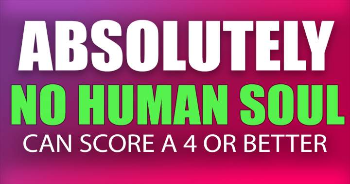 Banner for Quiz that is absolutely impossible.