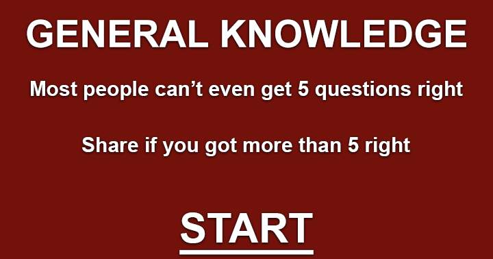 General knowledge.