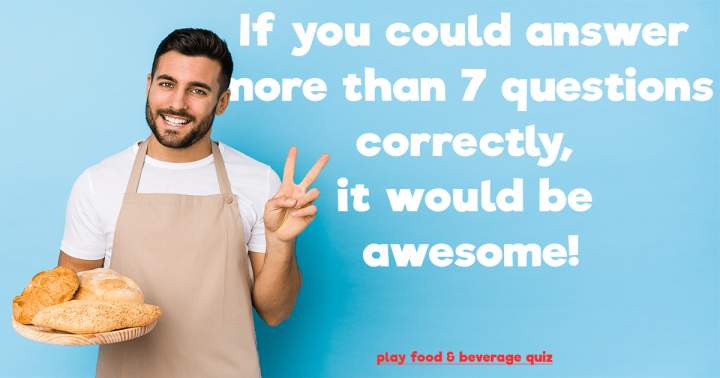 Banner for The Inconceivable Food Quiz.