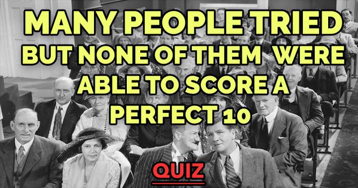 Challenging Trivia Quiz