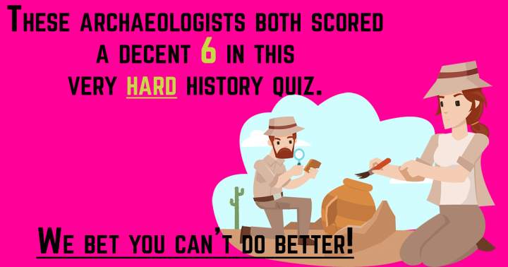 Banner for Archaeologists' Quiz