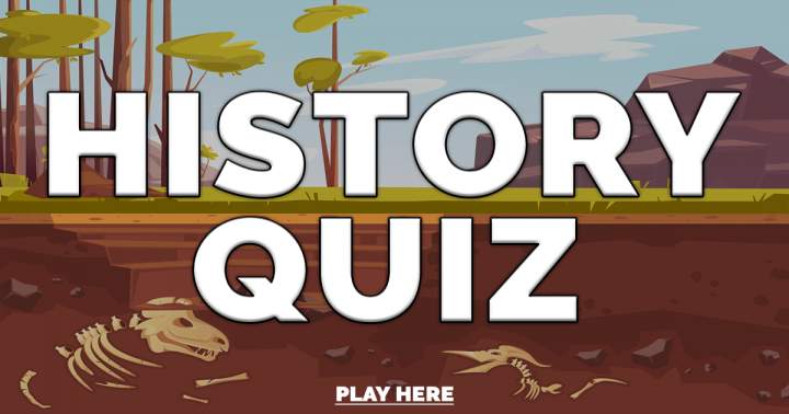 Banner for A quiz on history.
