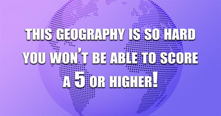 Quiz on Fresh Geography