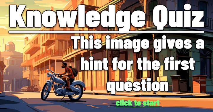 Quiz Topic: General Knowledge