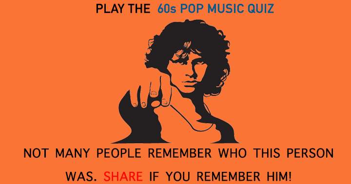 Quiz on Pop music from the 1960s