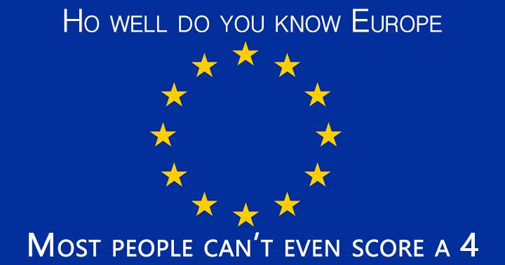 Banner for Intelligence test for Europeans.